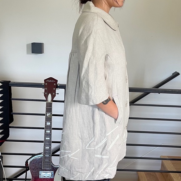 Linen Coat elevenses - Picture 3 of 8